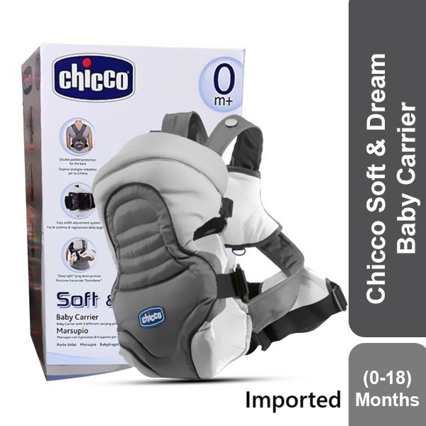 Chicco Soft & Dream Baby Carrier for 0-18 Months Kid - Imported