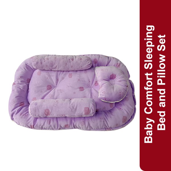 Baby Comfort Sleeping Bed and Pillow Set