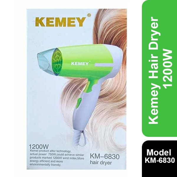 Kemey Hair Dryer 1200W KM-6830