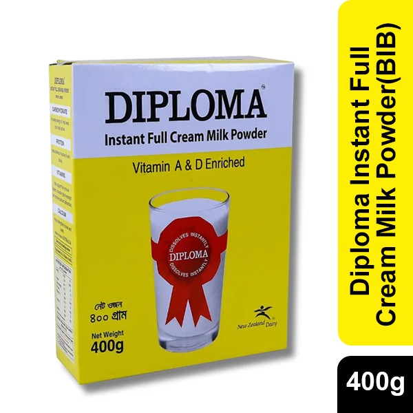 Diploma Instant Full Cream Milk Powder(BIB) 400g b
