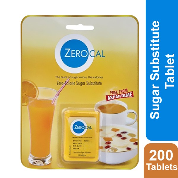 Zerocal Sugar Substitute Tablet 100 Tablets