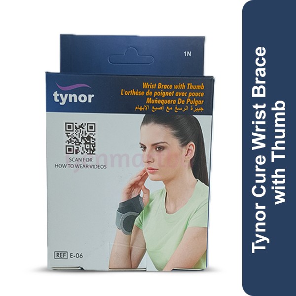 Tynor Cure Wrist Brace with thumb (E-06)