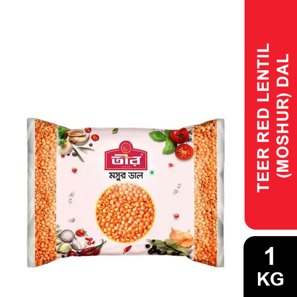 Teer Red Lentil (Moshur) Dal 1kg