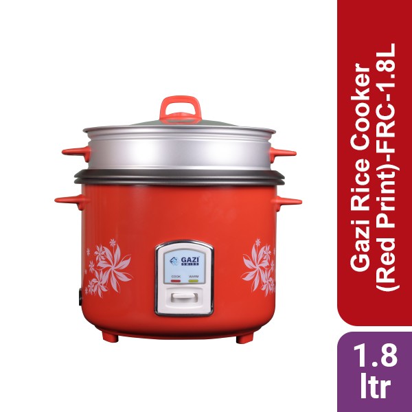 Gazi Rice Cooker(Red Print)-FRC-1.8L-2P(GMBD)