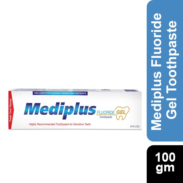 Mediplus Fluoride Gel Toothpaste 100gm
