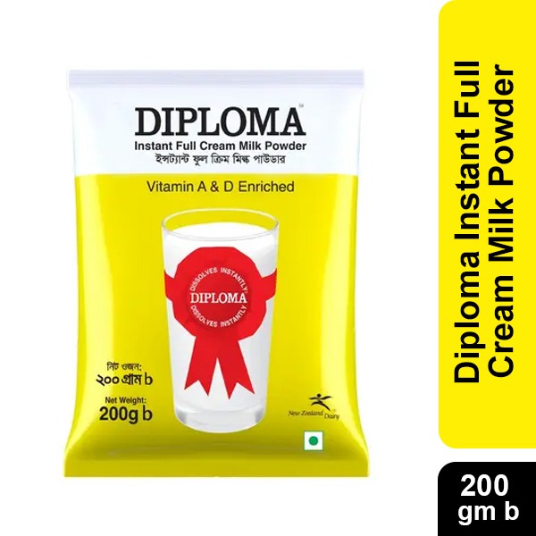 Diploma Instant Full Cream Milk Powder 200g b