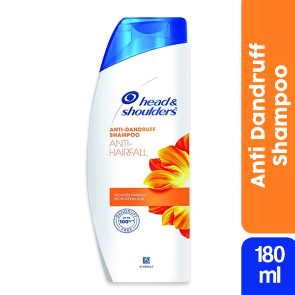 Head & Shoulders Anti Dandruff Hair Fall Reduce Breakage 180ml