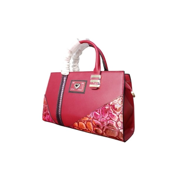Exclusive Leather Ladies Bag - Deep Red (GM9230)