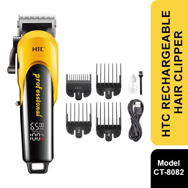 HTC Rechargeable hair Clipper CT-8082