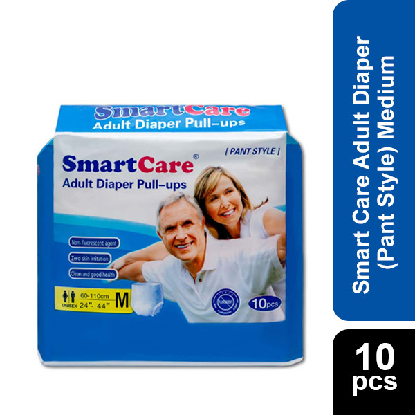 SmartCare Adult Diaper Pant Style Medium 10pcs