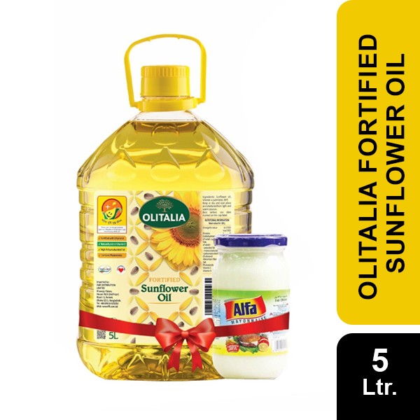 Olitalia Fortified Sunflower Oil-5ltr