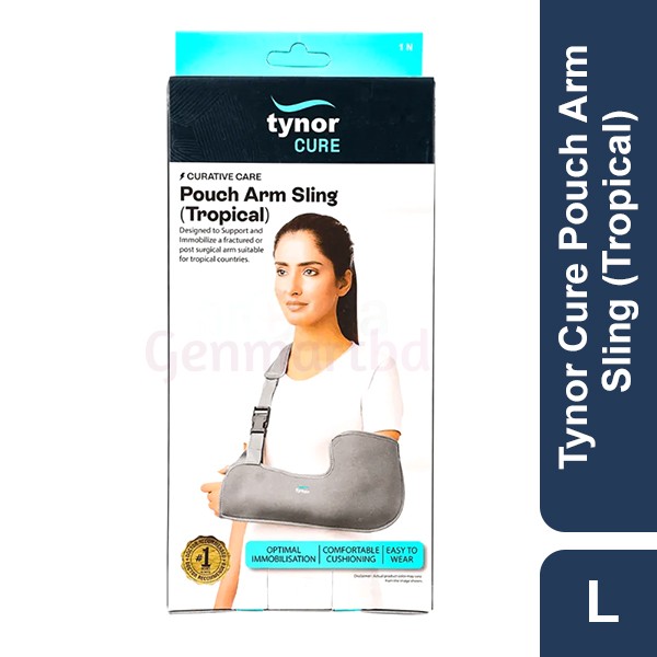 Tynor Cure Pouch Arm Sling (Tropical) (Co1) L Size