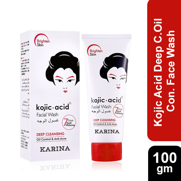 Guanjing Beauty Kojic Acid Facial wash Deep Cleansing Oil Control & Anti-Acne 100g