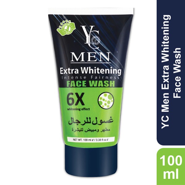 YC Men Extra Whitening Face Wash 100ml