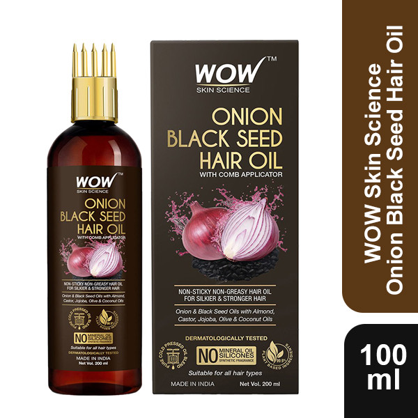 WOW Onion Black Seed Hair Oil-100ml