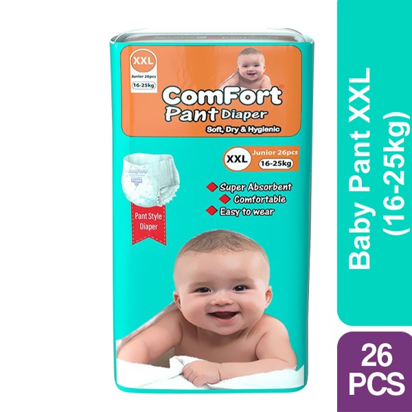 Comfort Baby Pant Diaper XXL (16-25kg)  26pcs