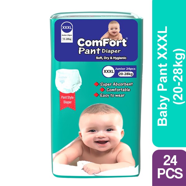 Comfort Baby Pant Diaper XXXL (20-28kg) 24pcs