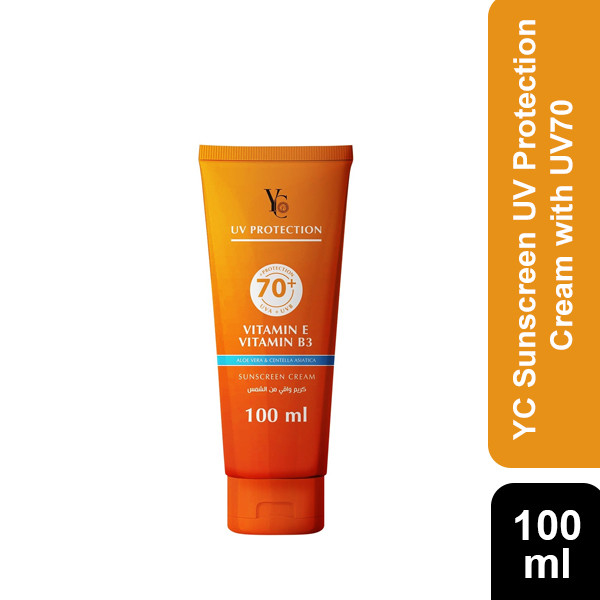 YC Sunscreen UV Protection Cream with UV70 100ml