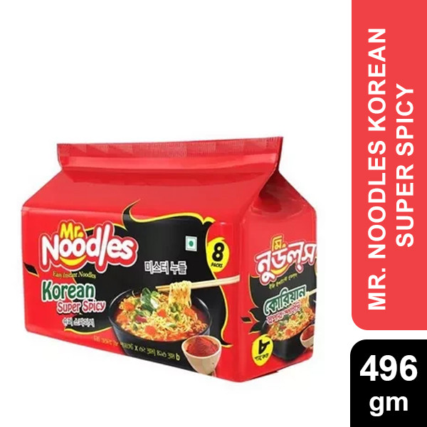 Mr. Noodles Korean Super Spicy 496 gm