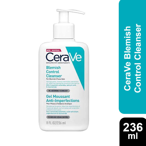 Cerave Blemish Control Cleanser for Blemish-Prone Skin 236ml