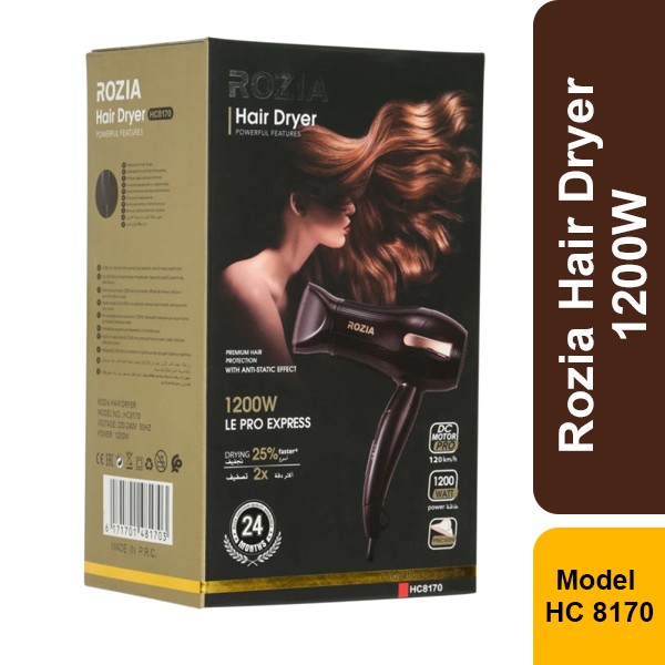 Rozia Hair Dryer 1200W HC 8170