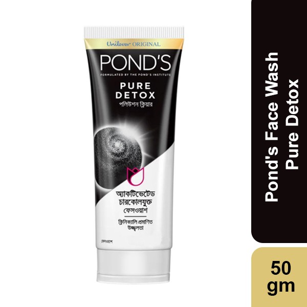 Pond's Pure Detox Pollution Clear Face Wash 50g