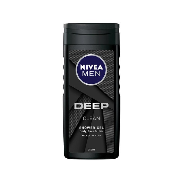 Nivea Men Deep Clean Shower Gel 250ml