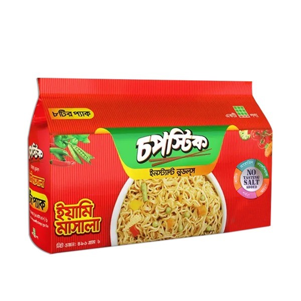 Chopstick Yummy Masala Instant Noodles 8 pack