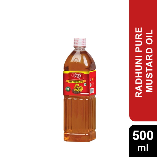 Radhuni Pure Mustard Oil 500 ml