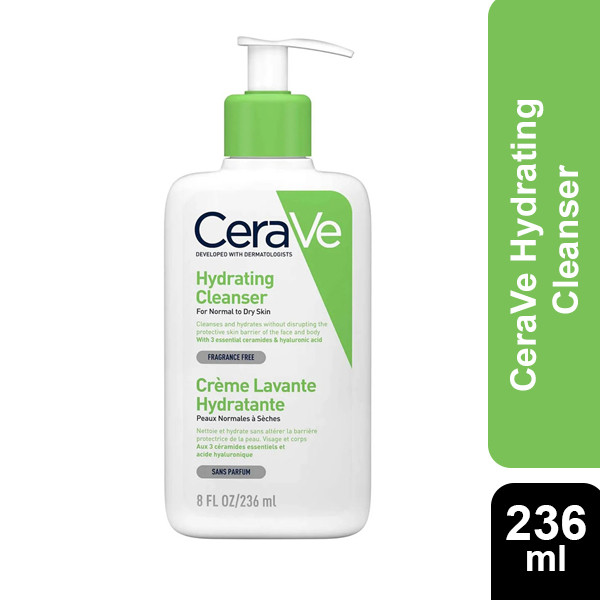 Cerave Hydrating Facial Cleanser for Normal to Dry Skin 236ml